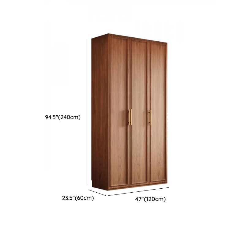 Acorn Minimalist Wooden Independent Wardrobe Closet with Soft Close Drawer, Soft Close Door, and Interior Shelves - image 11