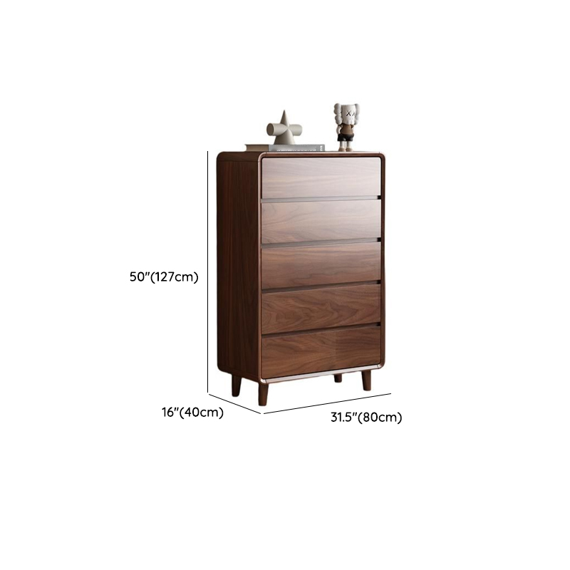 Cocoa Simplistic Natural Wood Double Dresser/Lingerie Chest with 6/9/5 Drawers in Horizontal/Vertical Orientation - image 21
