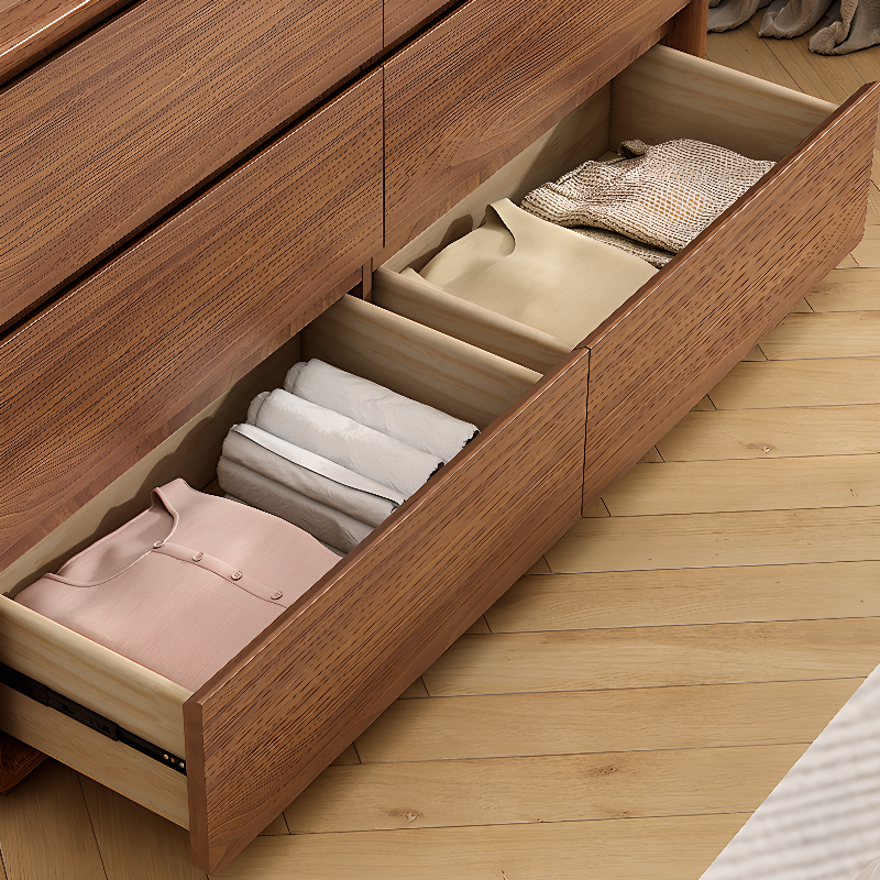 3 Tiers/5 Tiers/4 Tiers Cube Console Dresser/Lingerie Chest/Bachelor Chest in Solid+Engineered Wood with Drawers in a Contemporary Style - image 5
