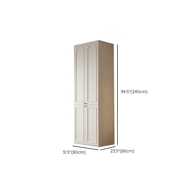 Casual Natural Wood Independent Armoire Cabinet with Soft Close Drawer, Soft Close Door, and Interior Shelves - image 21