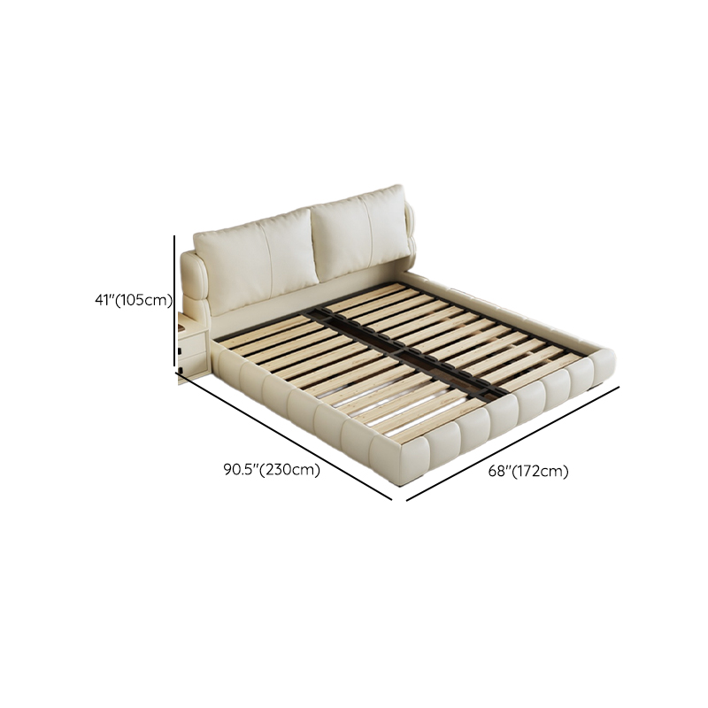 Chalk Storage Included/Pallet Bed Frame with Leg and Lumber Frame for Living Room in a Modern Simple Style - image 8