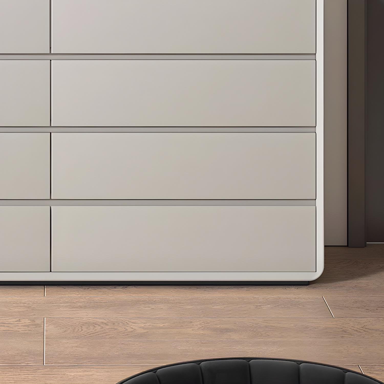 Modern Double Dresser with Drawers - Wood Finish, Horizontal Orientation, No Distressing - image 11