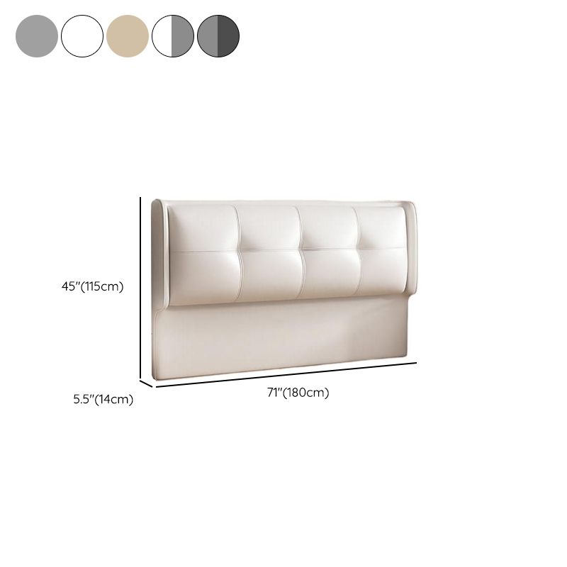 Simplistic No Distressing Queen(60"W x 80"L)/Full(54"W x 75"L)/Twin XL(38"W x 80"L) Standard（36-55“） Rectangular Button-tufted Panel Headboard with Sponge Filling - image 12