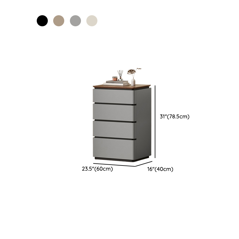 Casual Raw Wood Bachelor Chest/Semainier with 5/4/3 Drawers in Vertical Orientation - image 15