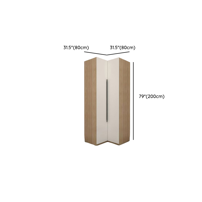 Wood Grain Independent Cabinet Armoire Nook - image 9