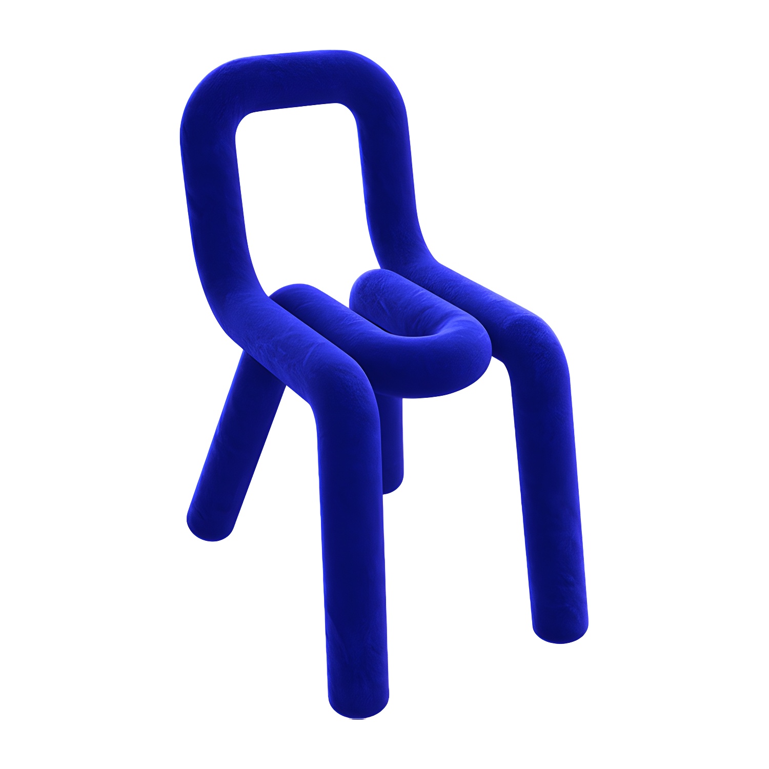 Contemporary Side Chair Velvet Open Back Dining Chair for Indoor - image 3