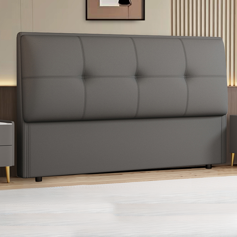 Simplistic Style Panel Headboard with No Distressing, Piled Tufted Rectangular Shape for Queen/Twin/Full Bed, Featuring Sponge Upholstery and Standard Height - image 3