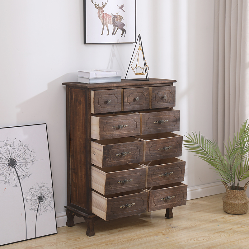 Retro Parlor Standalone Accent Chest with Reclaimed Wood - image 8
