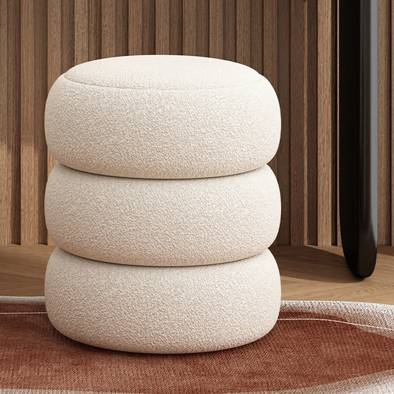 Large/Standard Vanity Set in White with 5 Drawers, Mirror Lights, Seat, Lighting, and Scalable Design - image 7