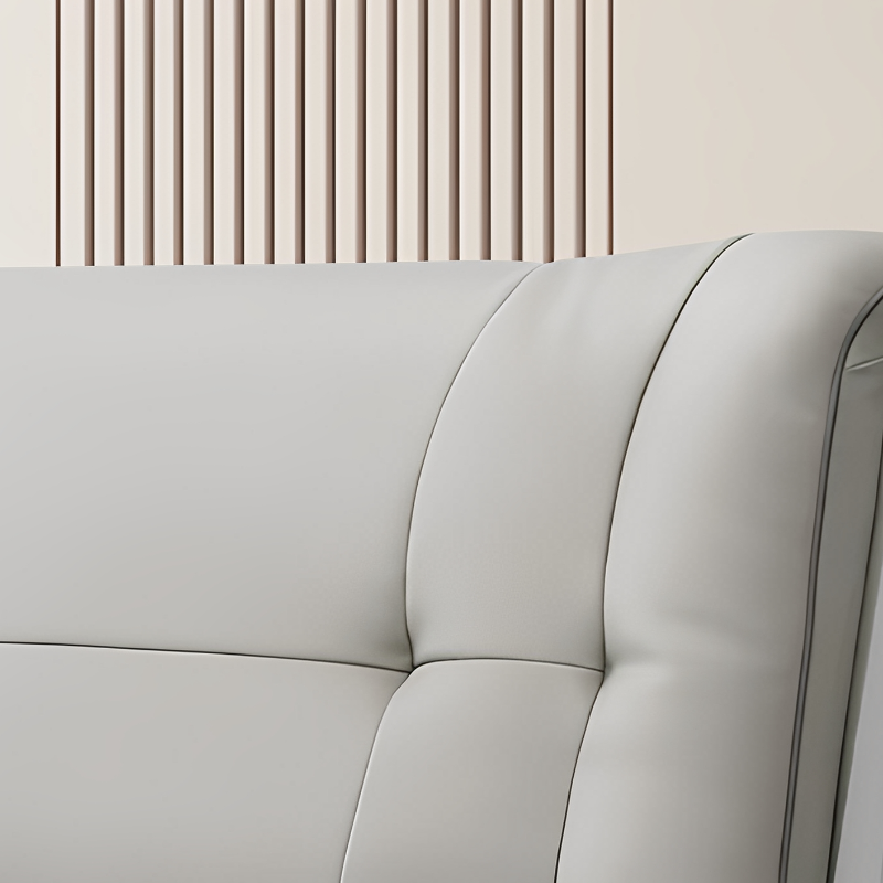 Modern Simple Style Wingback Headboard with No Distressing, Piled Tufted Rectangle Design for King/Full/Queen Bed, Featuring Sponge Upholstery and Standard Height - image 8