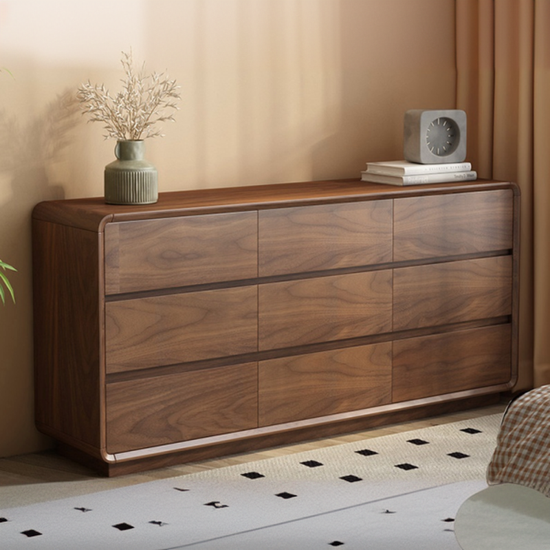 Cocoa Casual Rubberwood Double Dresser/Lingerie Chest with 6/9/5 Drawers Horizontal/Vertical - image 18