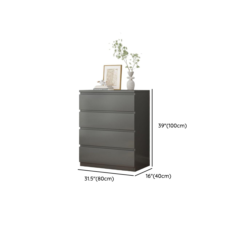 Vertical/Horizontal Gray Double Dresser/Bachelor Chest/Semainier with 5 Drawers/3 Drawers/8 Drawers in a Modern Style - image 17