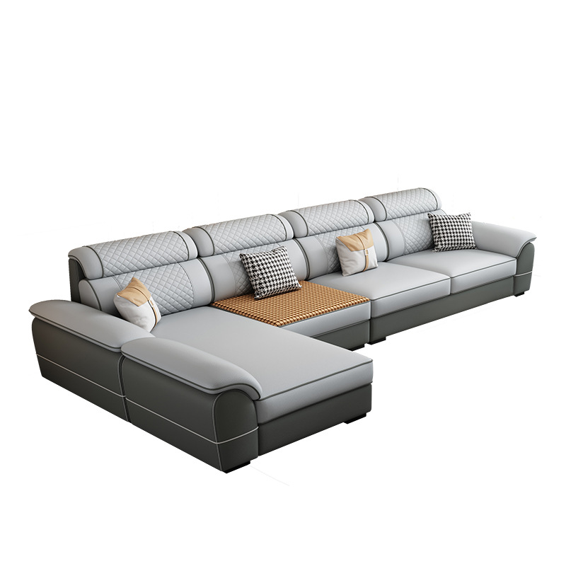 4 Pc L-Shape/Straight Left Hand Facing/Horizontal Sofa Recliner/Sofa Couch for 5 Person - image 6