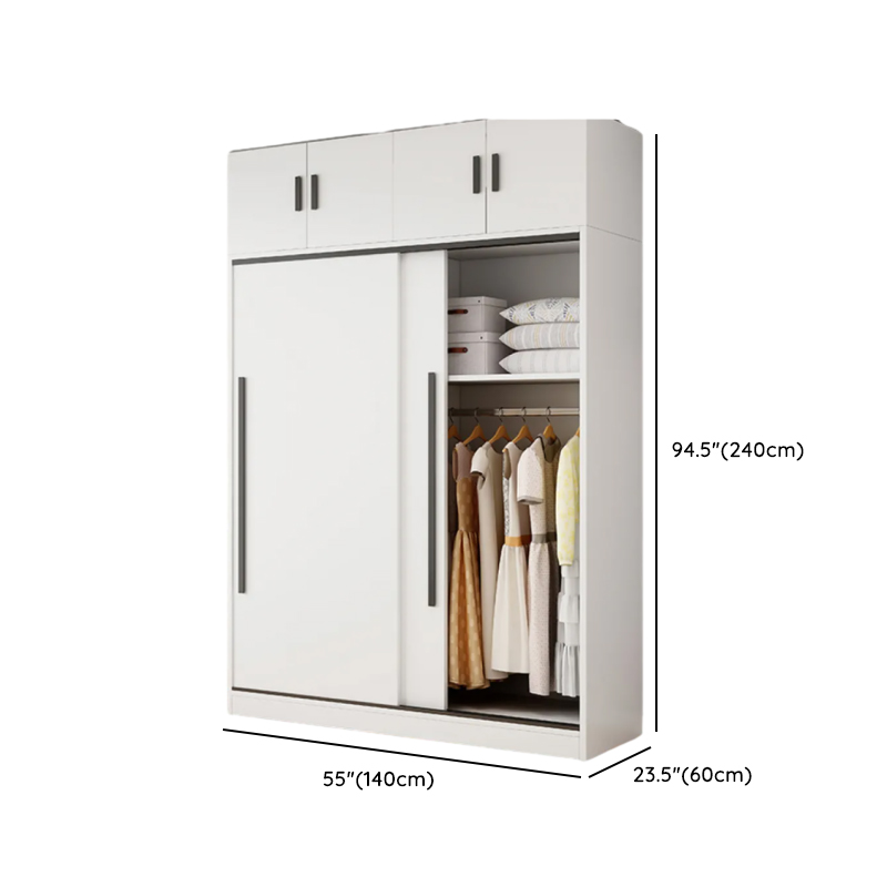 Chalk Modish Wood Dressing Station Soft Close Drawer Soft Close Door Interior Shelves - image 15