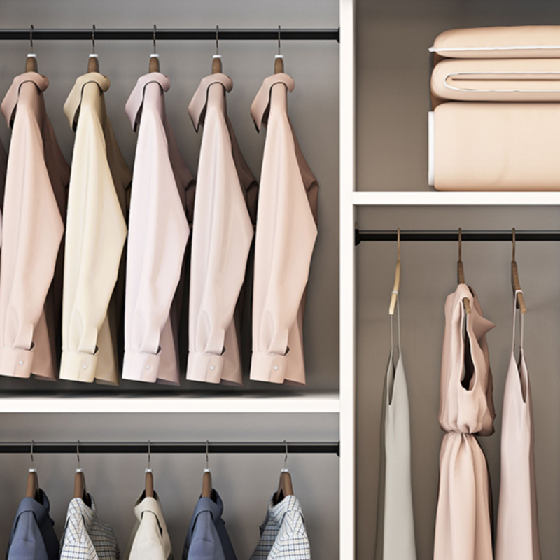 White Modish Manufactured Wood Independent Armoire Cabinet with Soft Close Drawer, Soft Close Door, and Interior Shelves - image 5