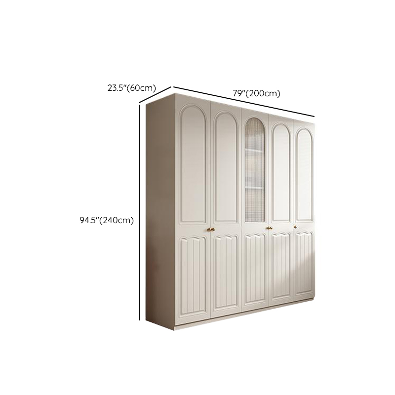 Modern Laminate Standalone Almirah with Compartments, Soft Close Door, and Interior Shelves - image 24