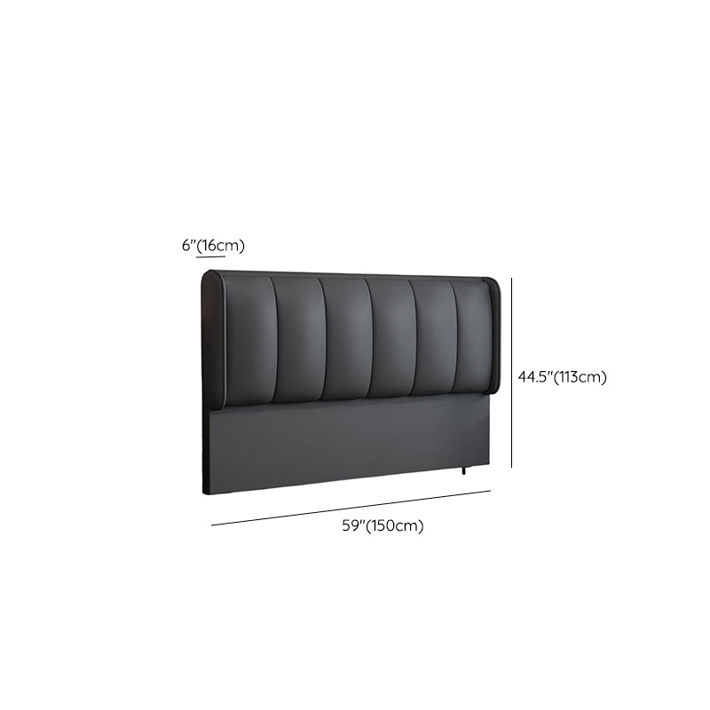 Casual Free-standing Standard King(76"W x 80"L)/Queen(60"W x 80"L)/Full(54"W x 75"L) Panel No Distressing With Legs in Wood and Sponge - image 24
