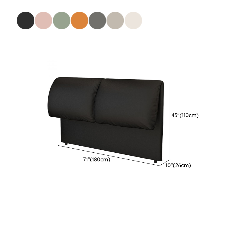 Simple Free-standing Standard King(76"W x 80"L)/Queen(60"W x 80"L)/Full(54"W x 75"L) Panel No Distressing With Legs in Wood/ Upholstery and Sponge - image 14