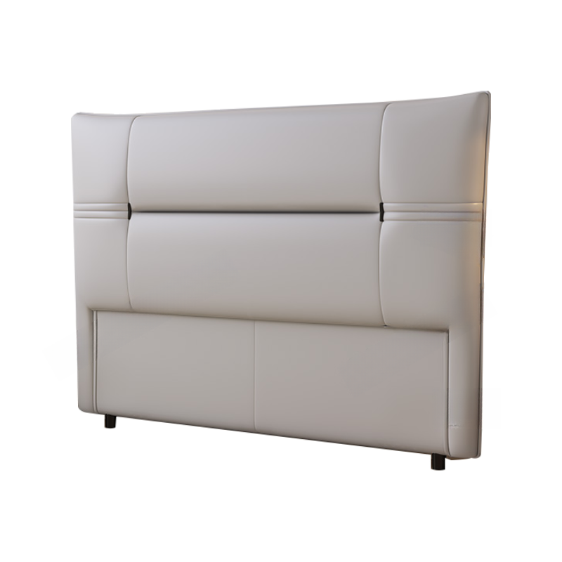 Simplistic Panel Headboard with No Distressing, Piled Tufted Rectangular Shape for King/Queen/Full Bed, Featuring Sponge Upholstery and Standard Height - image 6