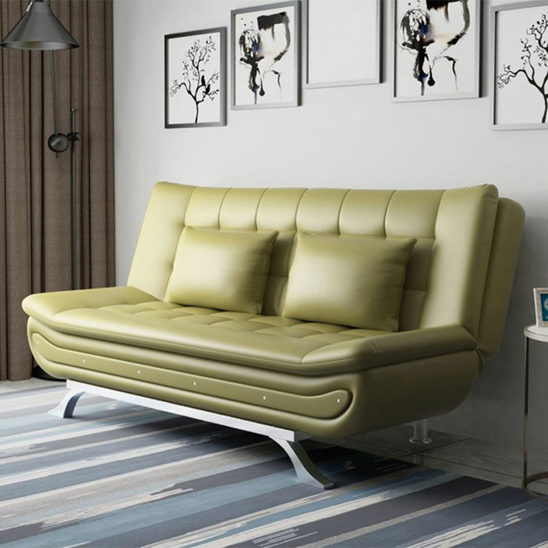 75'' Modern Armless Solid Color Sofa, Foam Filled Upholstery - Partial Assembly - image 8