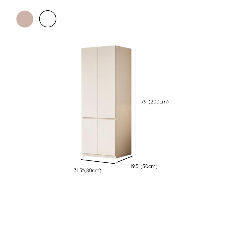 Modish Manufactured Wood Independent Armoire Cabinet with Soft Close Drawer, Soft Close Door, Interior Shelves, and Clothing Rod - image 9