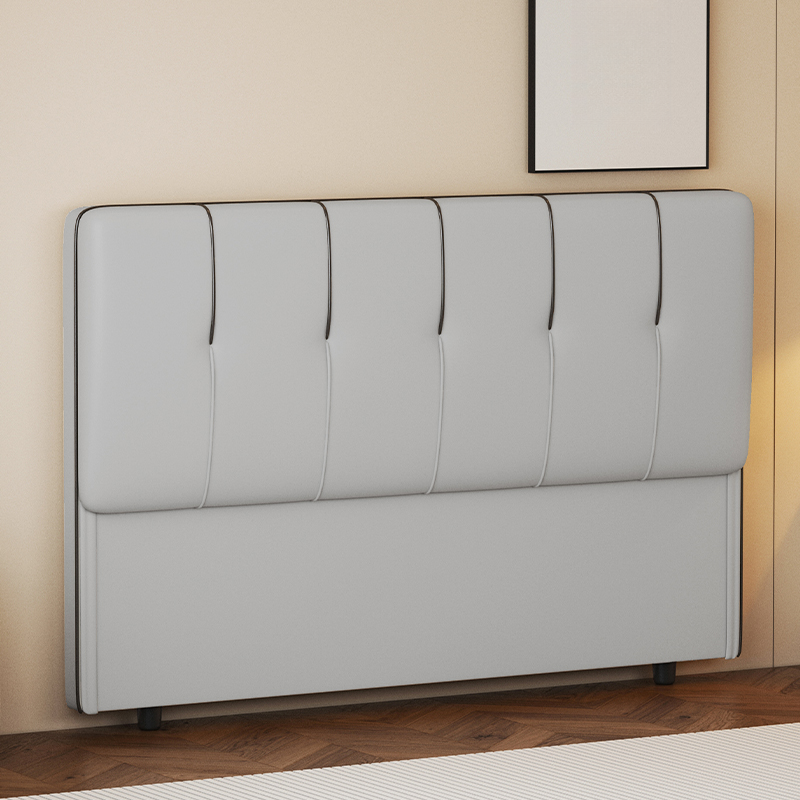 Modish No Distressing Button-tufted Panel Headboard in Rectangle Shape for King/Queen/Full Bed with Sponge Upholstery Fill and Standard Height