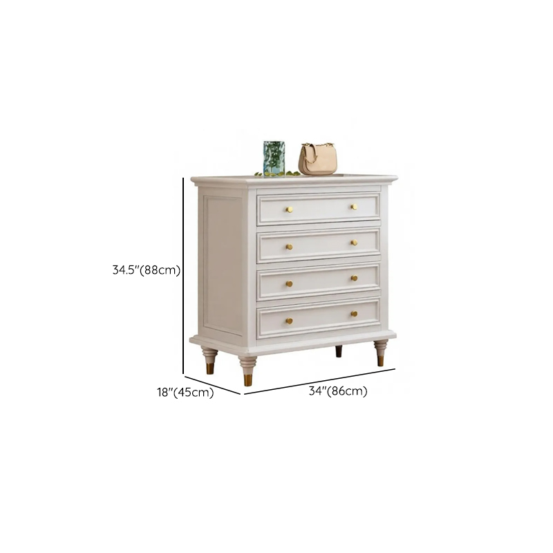 Horizontal/Vertical Chalk Wood Double Dresser/Bachelor Chest/Lingerie Chest with Drawers - image 16