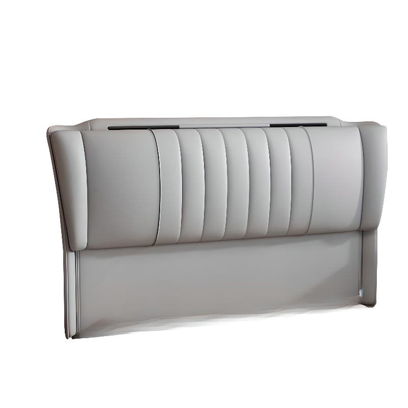 Modish Free-standing Standard Twin(38"W x 75"L)/Full(54"W x 75"L) Wingback Camelback No Distressing With Legs in Lumber - image 8