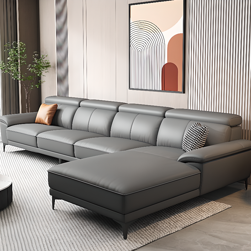L-Shape/Straight Sofa/Sofa Chaise, Right Hand Facing/Horizontal Orientation
