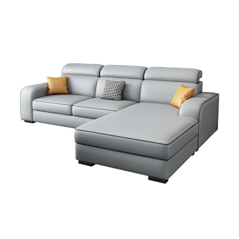 Contemporary Sectional Sofa with Adjustable Pillow and Scratch Resistant Upholstery - image 16