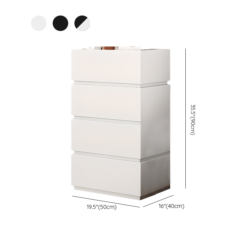 Trendy Rectangle Utility Cabinet with Manufactured Wood Countertop, Ink/White Top, and Soft Close Drawer - image 12