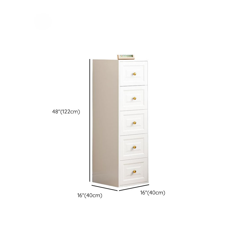Chalk Casual Metal Bachelor Chest/Semainier with 5 Drawers/3 Drawers/4 Drawers in Vertical/Horizontal Orientation - image 22