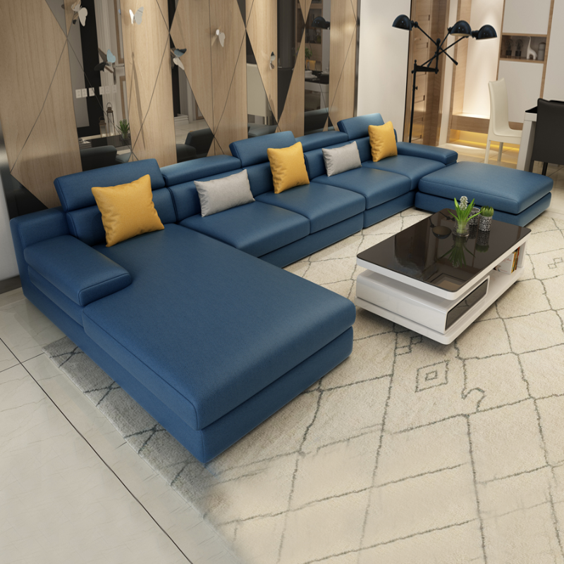 L-Shape Sofa Chaise with Left Hand Facing Orientation, Standard Foam Seat, Adjustable Headrest, and Concealed Support - image 8