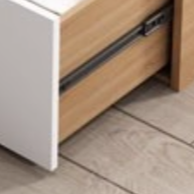 Natural Color Solid Color Storage Included with 4 Storage Boxes for Bedroom - image 6