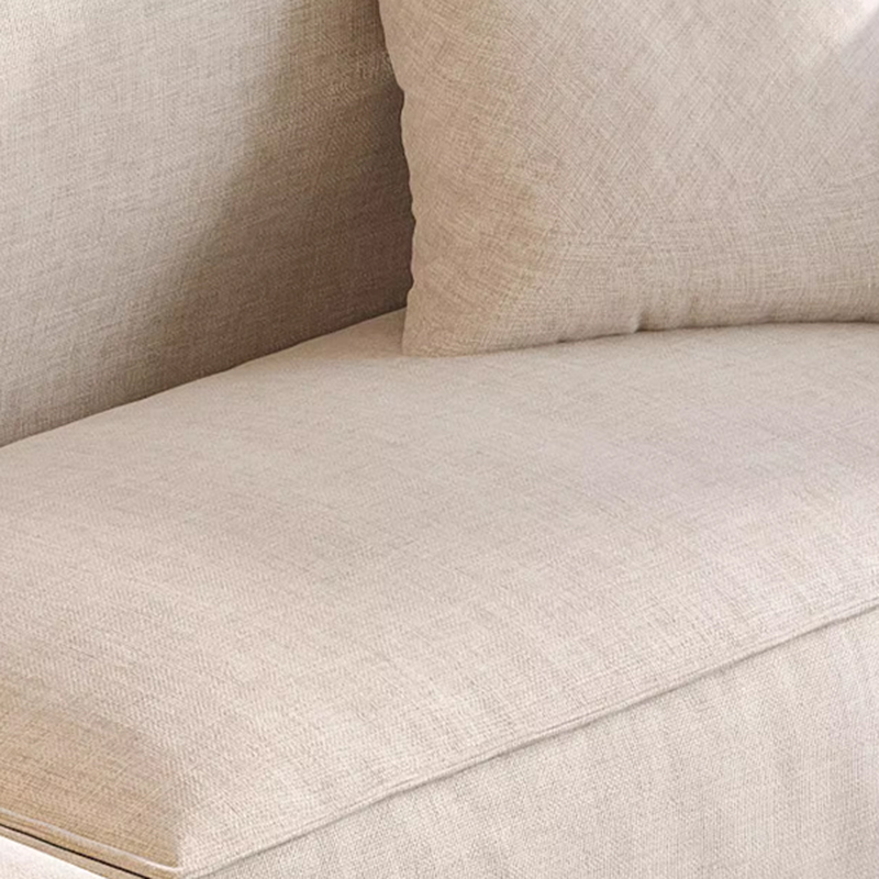 Straight/L-Shape Cotton Upholstered Sofa Couch/Corner Sectional with Horizontal/Left Orientation - image 4