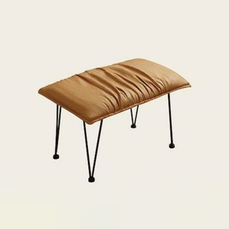 Upholstered Rocking Chair with Wood Legs - Armless Design, Resistant to Scratches and Stains - image 12