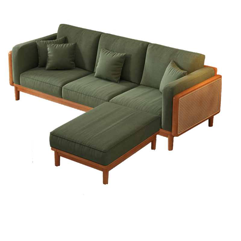 Victorian Style Jade Green Sofa Couch/Single Sofa for Sitting Room with 1 to 5 Pillows - image 18