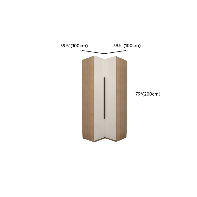 Wood Grain Independent Cabinet Armoire Nook - image 12