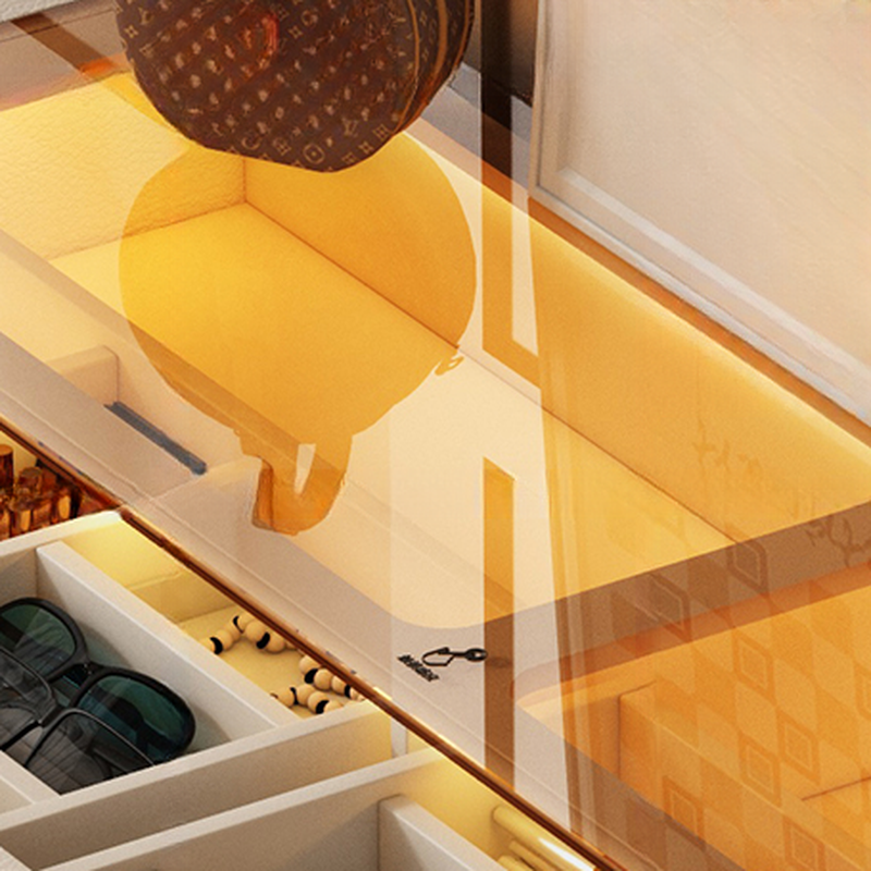 Lumber Vanity Set with Illumination Light, Scalable, Dividers, 2-in-1, Adjustable Touch and Brightness - image 8