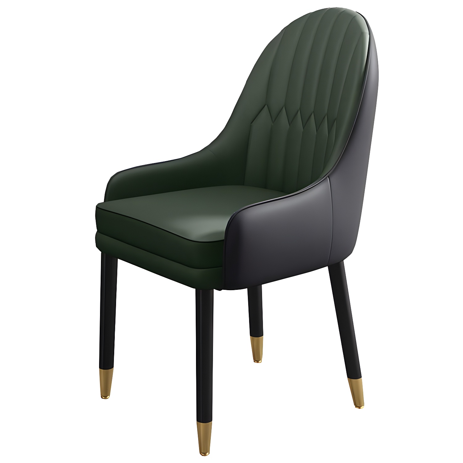 Leather Contemporary Home Side Chair Parsons Chair of 21'' Wide Chairs