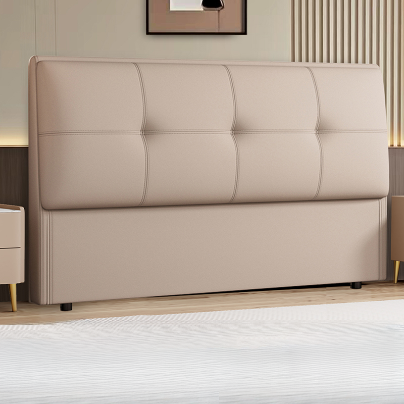 Simplistic Style Panel Headboard with No Distressing, Piled Tufted Rectangular Shape for Queen/Twin/Full Bed, Featuring Sponge Upholstery and Standard Height - image 4