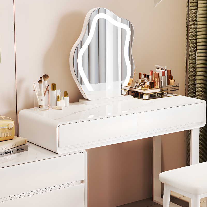Scalable Push-Pull Vanity Set, Lighting System, Adjustable Touch & Adjustable Brightness, Peony - image 6