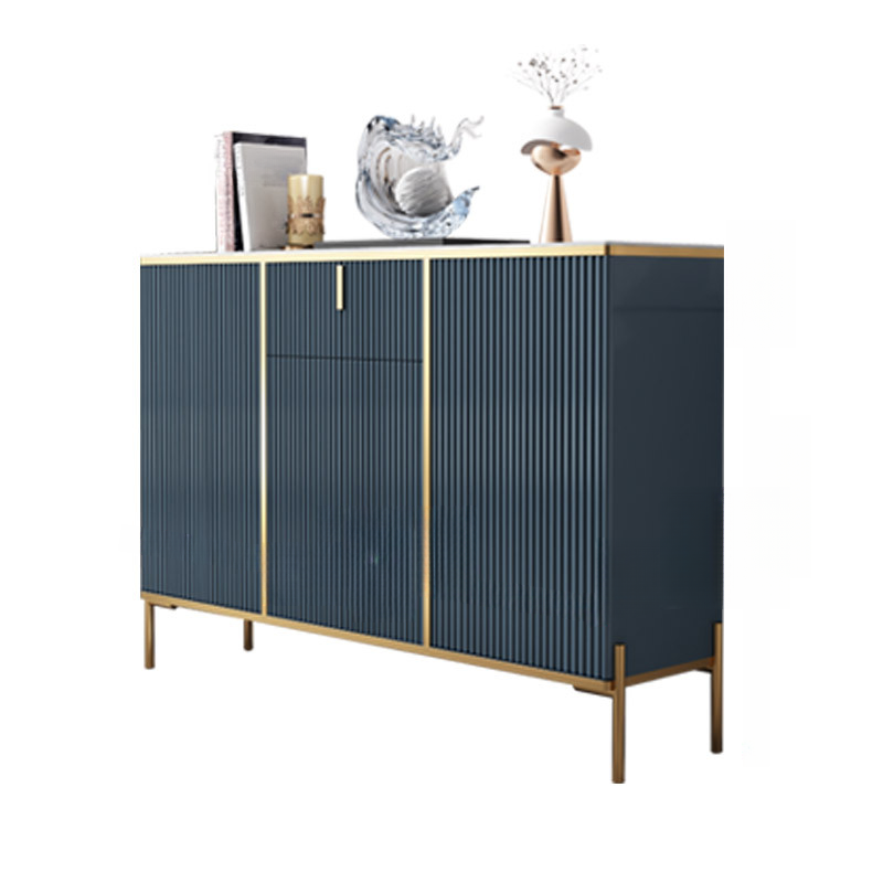 Ground Independent Sideboard for Parlor with Appliance Storage and Worktop in a Modern Style - image 17