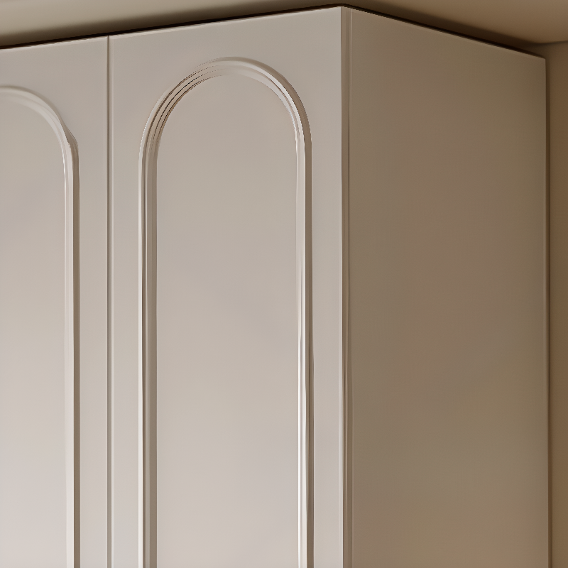 Casual Natural Wood Independent Armoire Cabinet with Soft Close Drawer, Soft Close Door, and Interior Shelves - image 5