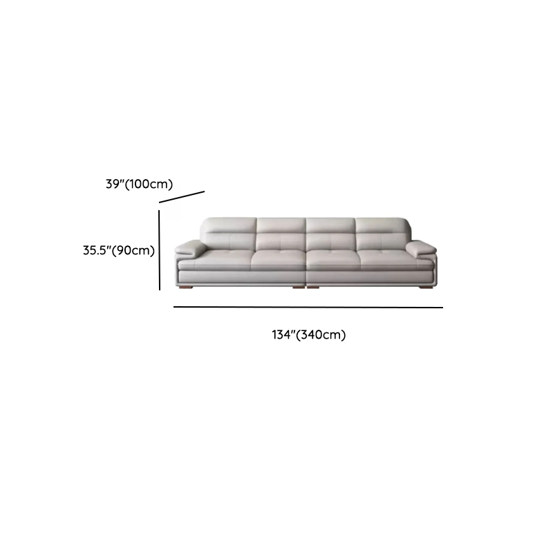 Versatile Straight/L-Shape White Sofa/Sofa Recliner with Horizontal/Right Hand Facing Orientation - image 15