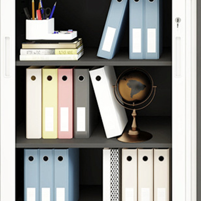 Steel Self-supporting Lockable Accent Cabinet with Sliding Door - image 12