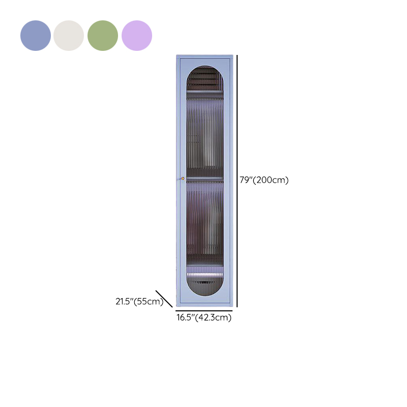 Modish Armoire Cabinet with Adaptable Shelf and Clothing Rod - image 9
