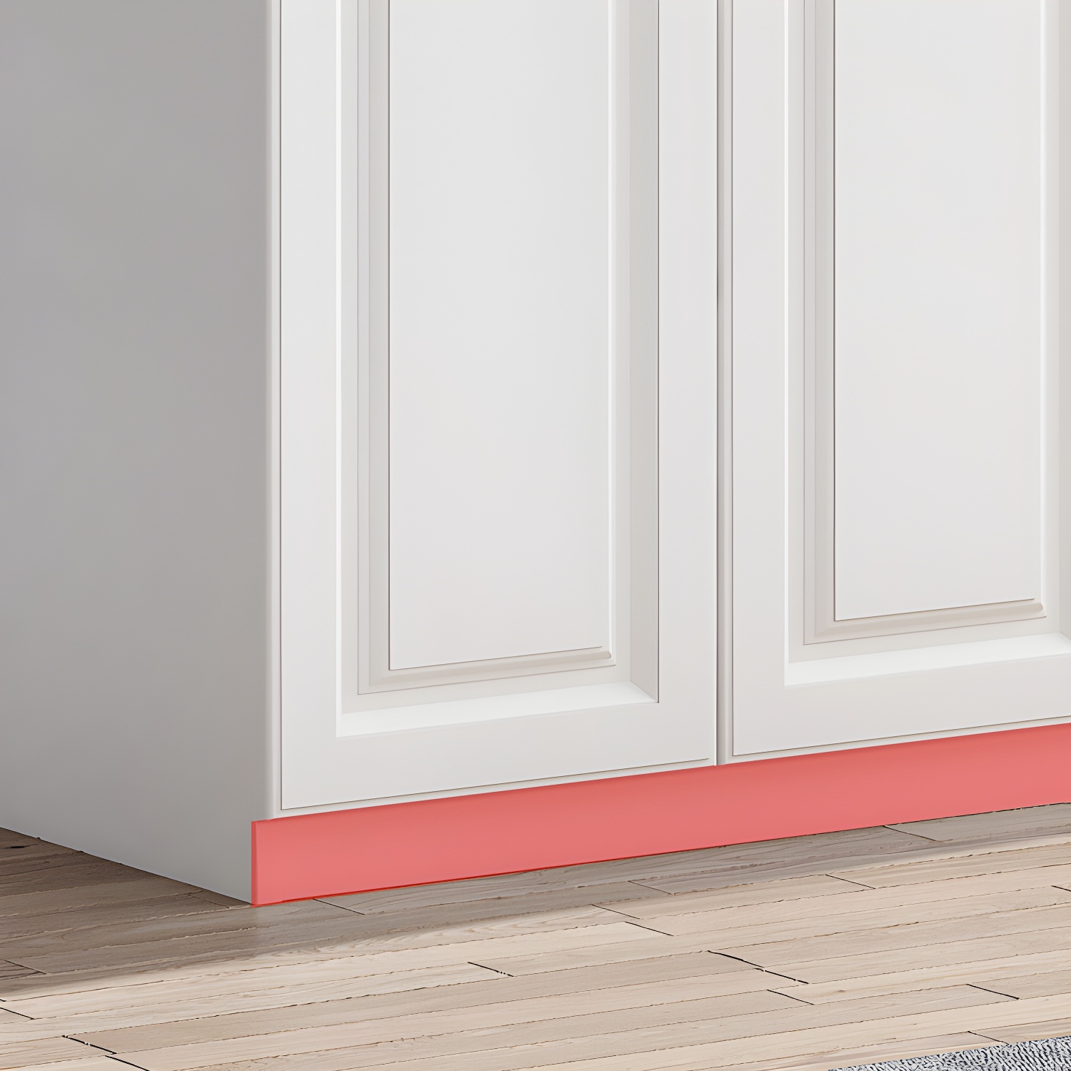 White Colour Wardrobe French Country Wooden Wardrobe Closet for Bedroom - image 9