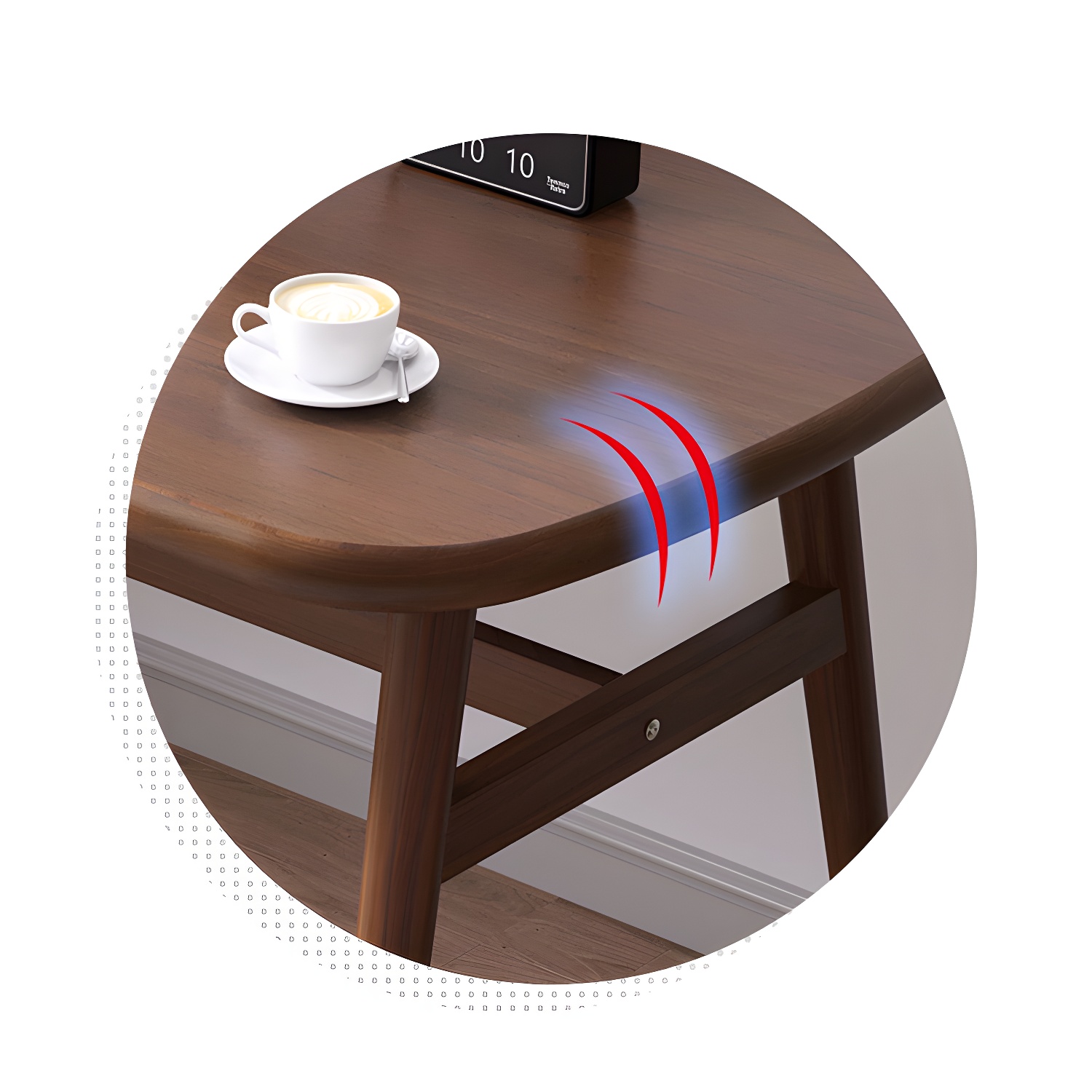 Modern Kitchen Wood Furniture of Standard Height Formal Dining Room Table Set - image 12