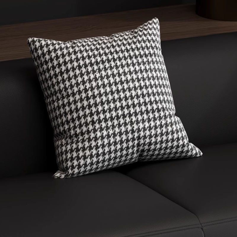 Drawing Room Standard Sofa in Pu Leather with Dark Gray/Sage/Amber Color and Armrest - image 13